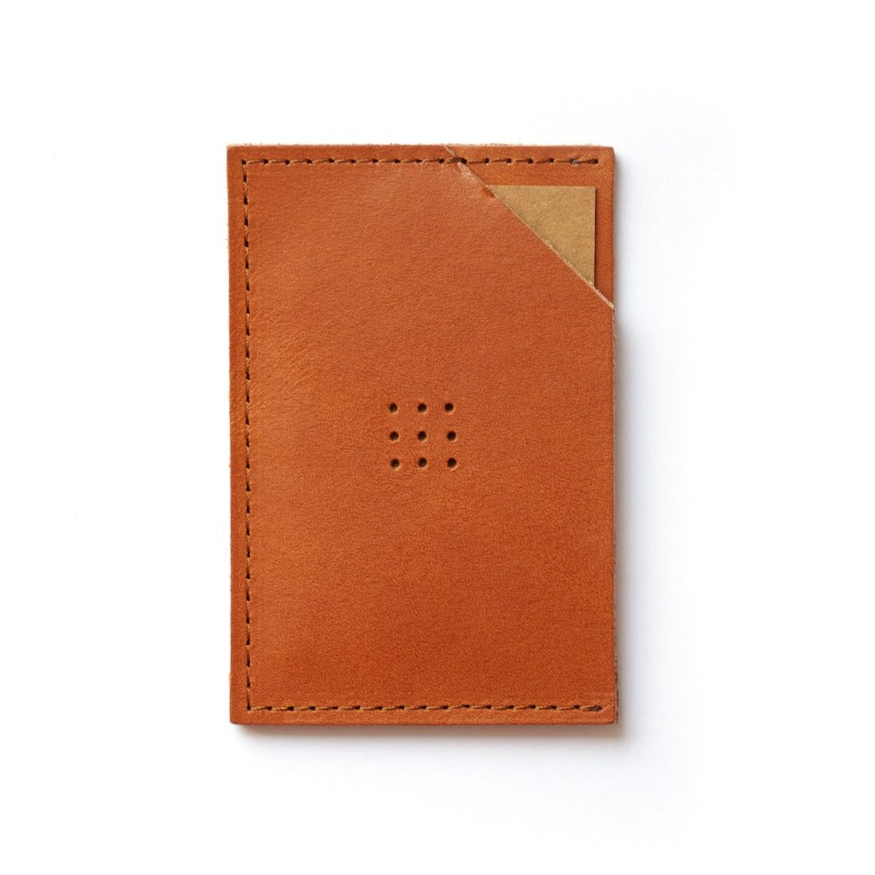 Posh Project Leather Card Case Rust