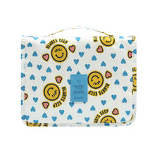 Load image into Gallery viewer, Toiletry Pouch Smiley Yellow
