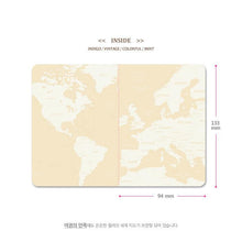 Load image into Gallery viewer, World Map Soft Passport Cover V.1 Vintage
