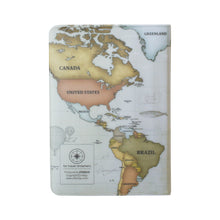 Load image into Gallery viewer, World Map Passport Cover V.2 Retro
