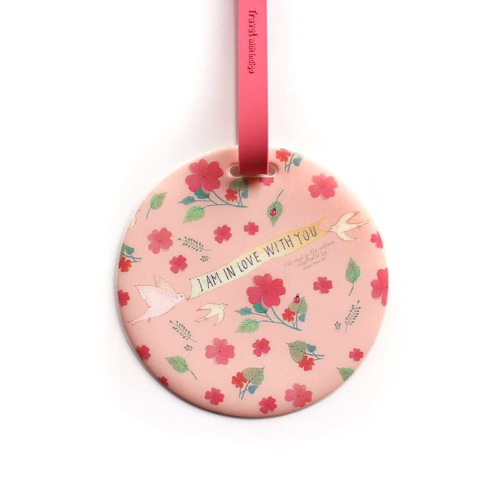 Willow Soft Name Tag Pink
