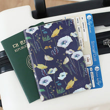 Load image into Gallery viewer, Willow Soft Passport Cover Navy
