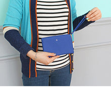 Load image into Gallery viewer, THE BASIC Prism Strap Wallet Blue
