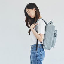 Load image into Gallery viewer, Overnight Backpack Blue Gray
