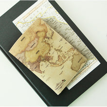 Load image into Gallery viewer, World Map Passport Case Antique
