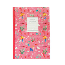 Load image into Gallery viewer, Willow Story Pattern Line Notebook Hot Pink
