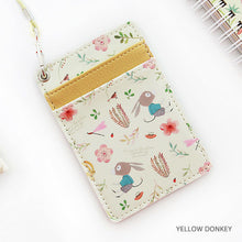 Load image into Gallery viewer, Willow V.4 Neck Card Pocket Yellow Donkey
