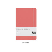 Load image into Gallery viewer, Prism Band Notebook Blank Pink
