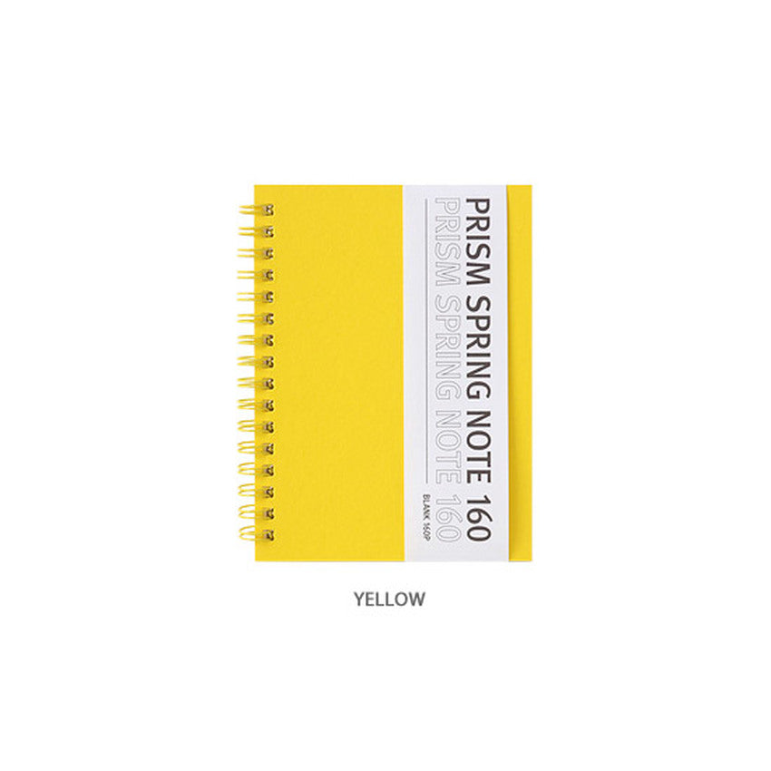 Prism Spring Note 160S Yellow (Sketch Book)