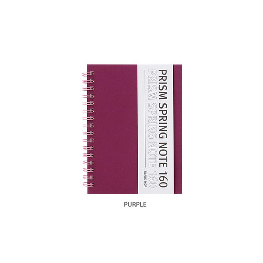 Prism Spring Note 160S Purple (Sketch Book)
