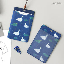 Load image into Gallery viewer, Willow V.4 Soft Card Case Navy Duck

