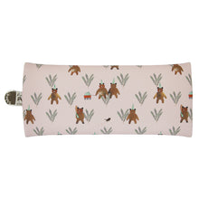 Load image into Gallery viewer, Willow V.4 Zipper Pencil Case Pink Bear
