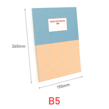 Load image into Gallery viewer, Prism 56 Spring Notebook B5 Line Orange
