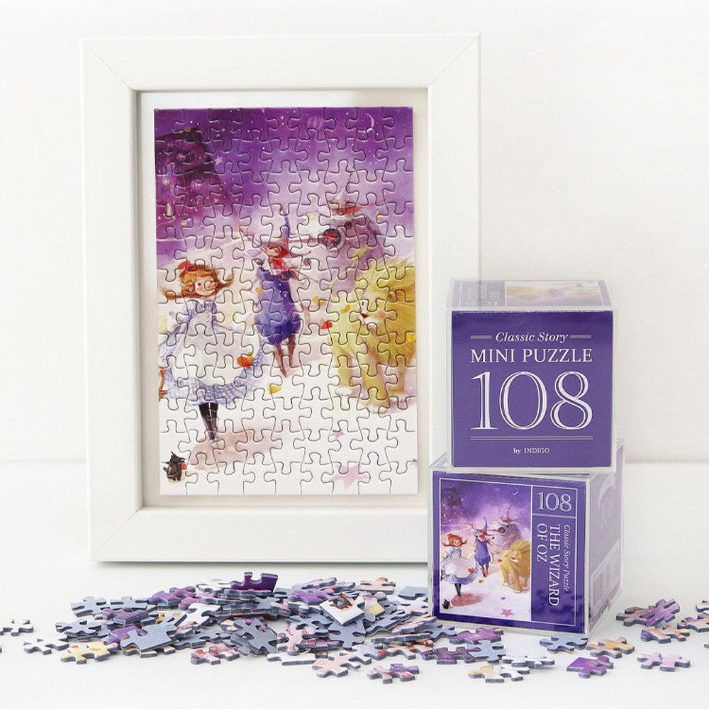 OZ 108 Piece Jigsaw Puzzle Purple