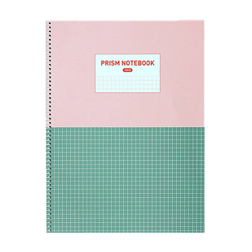 Prism 56 Spring Notebook B5 Grid Pink