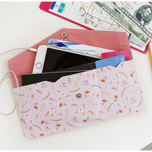 Load image into Gallery viewer, Willow Pattern Passport Wallet Pink
