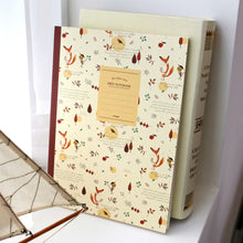 Load image into Gallery viewer, Willow Story Pattern Line Notebook Beige
