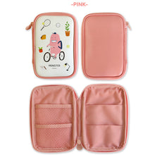 Load image into Gallery viewer, Monster&#39;s Pencil Pouch ( Wide) Pink

