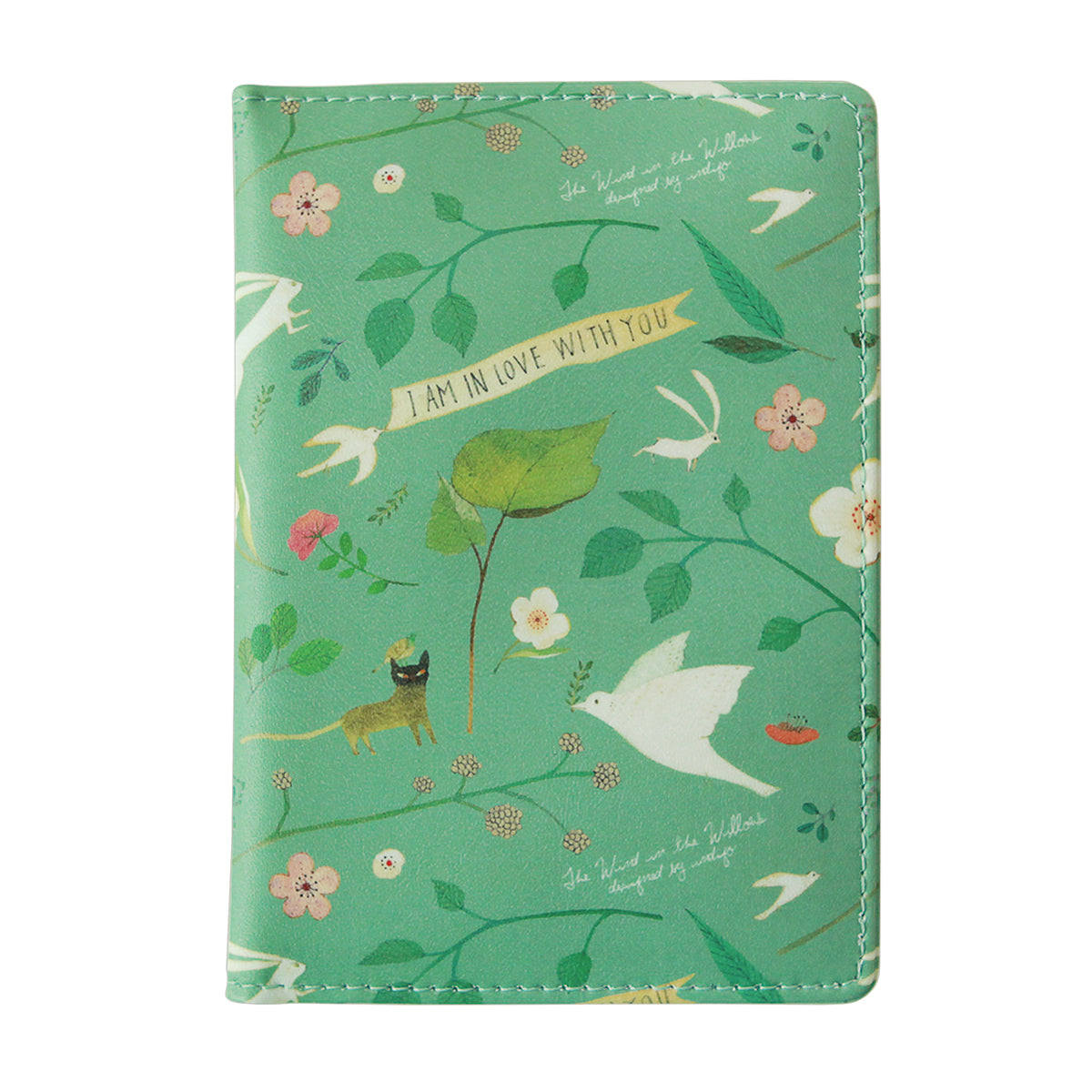 Willow Ver.4 Passport Case Mint Garden