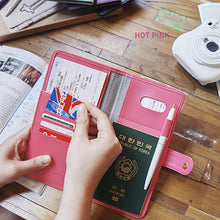 Load image into Gallery viewer, The Journey No Skimming Passport Ver.4 Hot Pink
