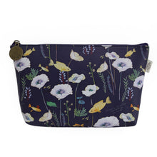 Load image into Gallery viewer, Willow Story Pattern Pouch Navy
