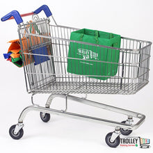 Load image into Gallery viewer, Reusable Grocery Shopping Trolley Bags Xtra Grey
